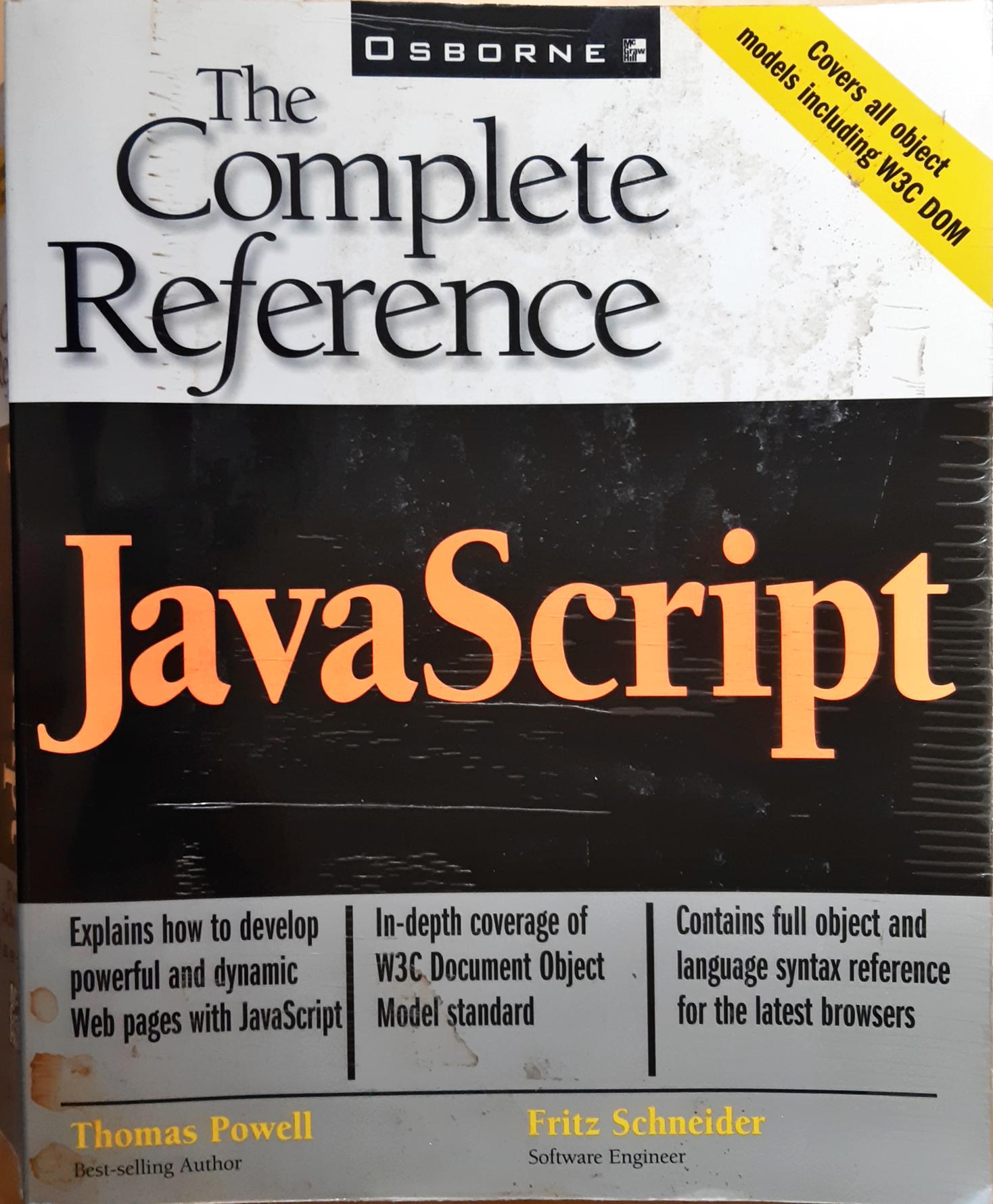 JavaScript: The Complete Reference